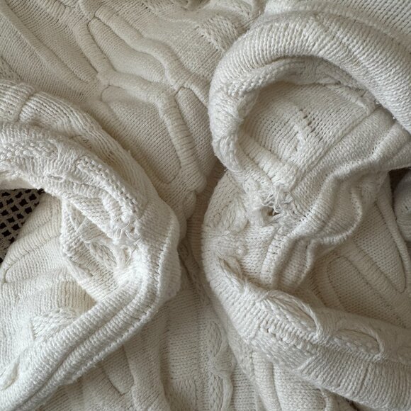 VINTAGE RARE COOGI STYLE CHARLIE BROWN BRAND CHARLIE EMBROIDERED KNIT SWEATER XL - Picture 10 of 12